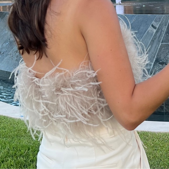 COPY - Revolve LaMarque Feather Top - Picture 2 of 4